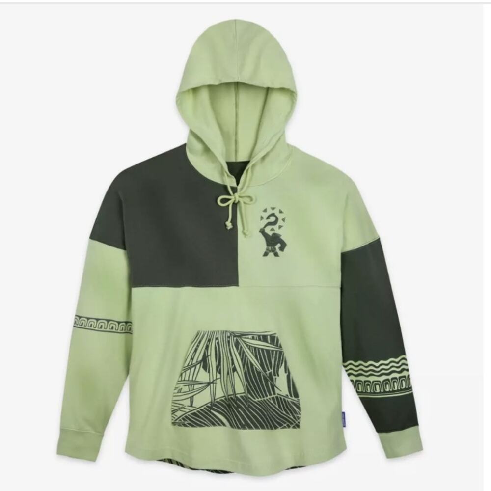 Disney Maui Spirit Jersey Pullover Hoodie for Adults – Moana M-239 Sz M